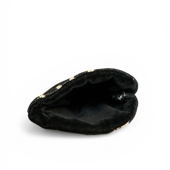 Danny K Beverly Hills Sun & Moon Black Zippered Tote Bag w/ glasses case - Picture 13 of 13